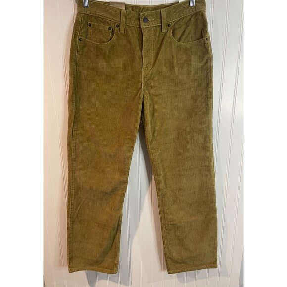 Levi's Low Pro Corduroy Straight Pants Mens 30x30 Irregular Mid-Rise Brown $69 - Picture 14 of 14